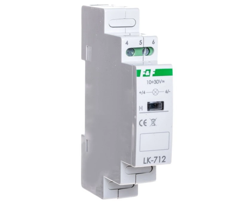 Lampka modułowa 1‑fazowa niebieska LK‑712B‑10‑30V