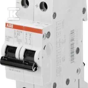 Wyłącznik nadmiarowo-prądowy, 2P, charakterystyka K, 10A, 10kA, AC/DC | S202M-K10UC 2CDS272061R0427 Wyłącznik nadmiarowo-prądowy, 2P, charakterystyka K, 10A, 10kA, AC/DC | S202M-K10UC 2CDS272061R0427