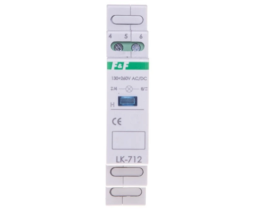 Lampka modułowa 1‑fazowa niebieski LK‑712B‑130‑260V
