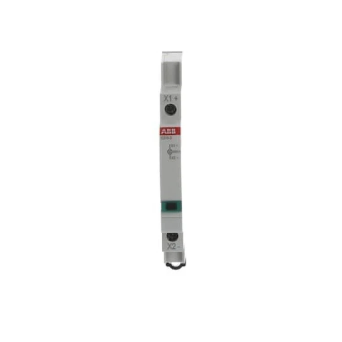 Lampka modułowa 1‑fazowa zielona 12‑48V AC/DC E219‑D48 2CCA703422R0001