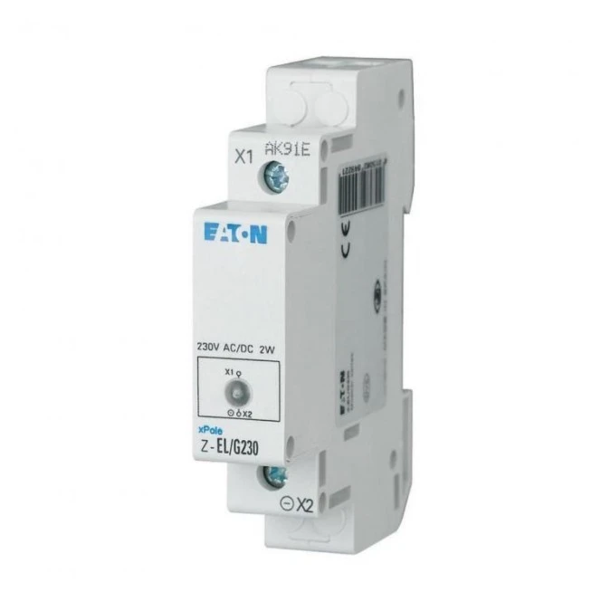 Lampka modułowa 1‑fazowa zielona 110‑240V AC/DC Z‑EL/G230 284922