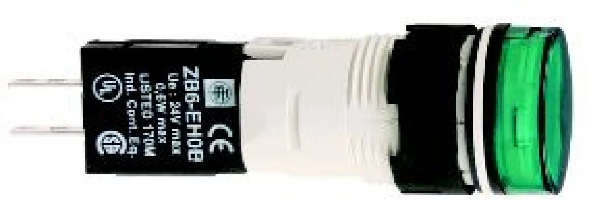 Lampka sygnalizacyjna 16mm zielona 24V AC/DC XB6AV3BB