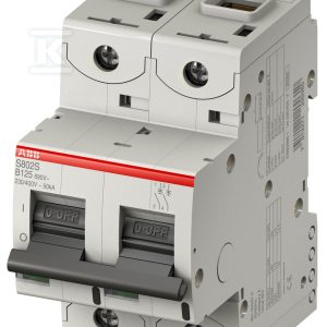Wyłącznik nadmiarowo-prądowy, 2P, charakterystyka K, 32A, 50kA, AC | S802S-K32 2CCS862001R0537 Wyłącznik nadmiarowo-prądowy, 2P, charakterystyka K, 32A, 50kA, AC | S802S-K32 2CCS862001R0537