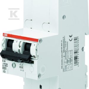 Wyłącznik nadmiarowo-prądowy, 2P, charakterystyka E selektywna, 35A, 25kA, AC | S752DR-E35 2CDH782001R0352 Wyłącznik nadmiarowo-prądowy, 2P, charakterystyka E selektywna, 35A, 25kA, AC | S752DR-E35 2CDH782001R0352