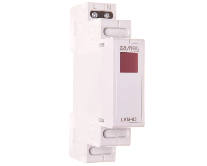 Lampka modułowa 1‑fazowa czerwona LKM‑03‑10 230V LED EXT10000044