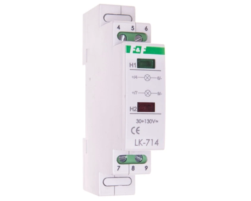 Lampka modułowa 1‑fazowa dwustanowa 30‑130V AC/DC LK‑714‑30‑130V