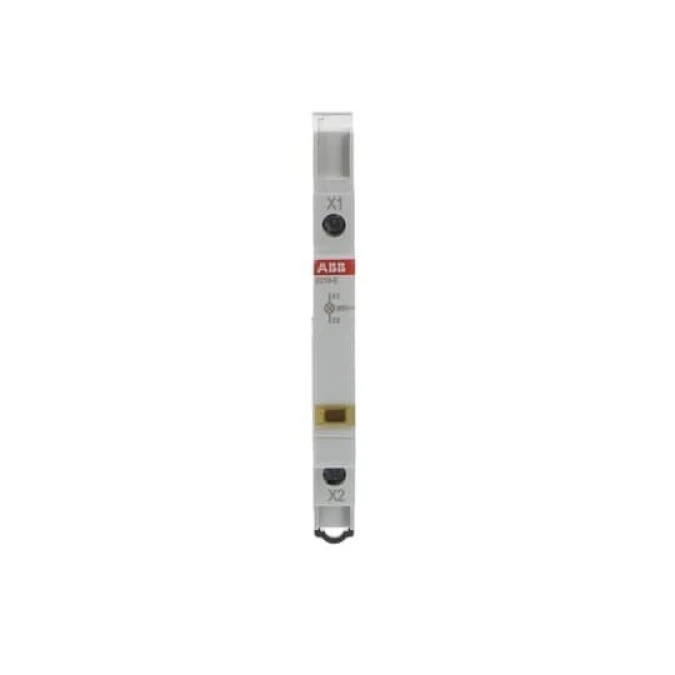 Lampka modułowa 1‑fazowa żółta 115‑250V AC E219‑E 2CCA703403R0001