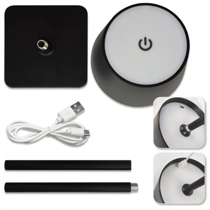 Lampka stołowa TL‑06 LED 3W BLACK