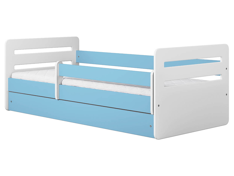 Łóżko Tomi 140x80 z szufladą niebieskie 102386