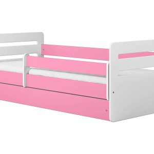 Łóżko Tomi 140×80 z szufladą różowe 102387