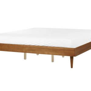 Łóżko TOUCY 180 x 200 cm Jesion brązowy 299565 Łóżko TOUCY 180 x 200 cm Jesion brązowy 299565