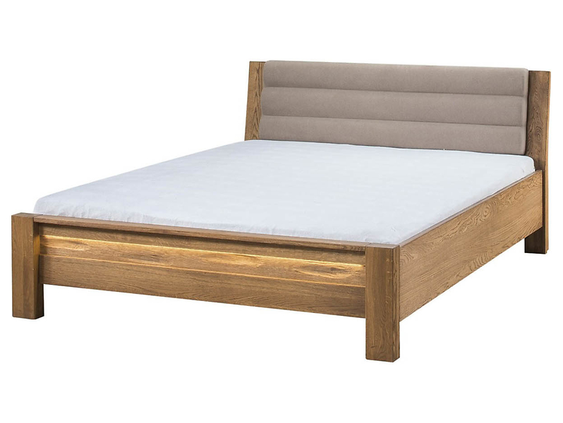 Łóżko Velvet 76 160x200 masyw dąb rustical/nordic 108 139957