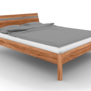 Łóżko VENTO A-1 140×200 cm z Drewnianym Zagłówkiem Buk Dziki 164821 Łóżko VENTO A-1 140×200 cm z Drewnianym Zagłówkiem Buk Dziki 164821