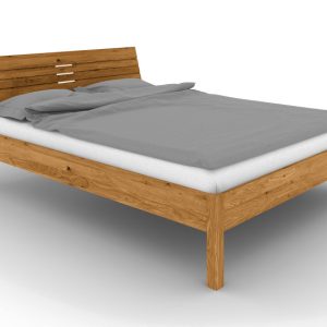 Łóżko VENTO A-2 100×200 cm z Drewnianym Zagłówkiem Dąb Dziki 164675 Łóżko VENTO A-2 100×200 cm z Drewnianym Zagłówkiem Dąb Dziki 164675