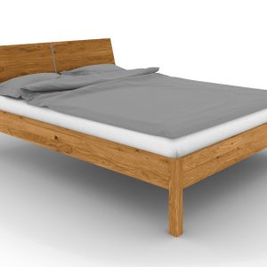 Łóżko VENTO A-8 180×200 cm z Drewnianym Zagłówkiem Dąb Dziki 165147 Łóżko VENTO A-8 180×200 cm z Drewnianym Zagłówkiem Dąb Dziki 165147