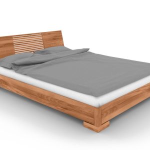Łóżko VENTO E-5 120×200 cm z Drewnianym Zagłówkiem Buk Dziki 164861 Łóżko VENTO E-5 120×200 cm z Drewnianym Zagłówkiem Buk Dziki 164861