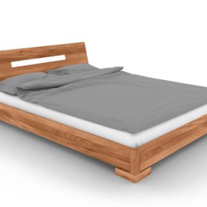 Łóżko VENTO E-6 80×200 cm z Drewnianym Zagłówkiem Buk Dziki 165475 Łóżko VENTO E-6 80×200 cm z Drewnianym Zagłówkiem Buk Dziki 165475