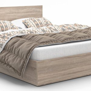 Łóżko z materacem i schowkiem dąb sonoma 120×200 – Jolo 326733