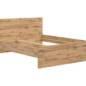 Łóżko Zele 160×200 dąb wotan 23017 Łóżko Zele 160×200 dąb wotan 23017