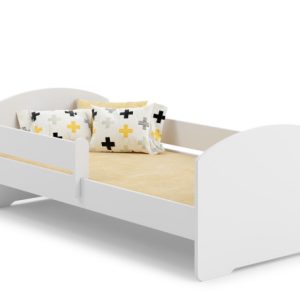 Luk – łózko pojedyncze 160×80 białe 85768