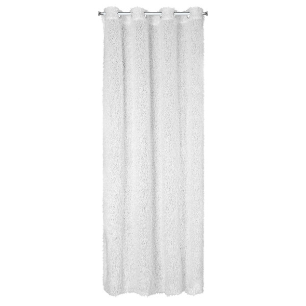 Luksusowa zasłona na przelotkach MARION 140X250 biała 951595