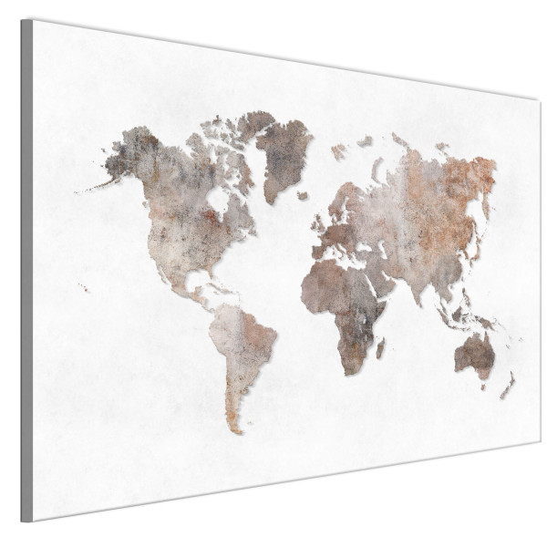 LUMASOUL Jednoczęściowy obraz, Motyw Mapa, Rozmiar 90x60 cm 953482
