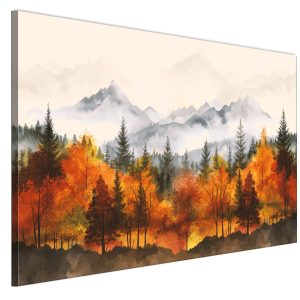 LUMASOUL Jednoczęściowy obraz, Motyw Naturalny, Rozmiar 90×60 cm 953419