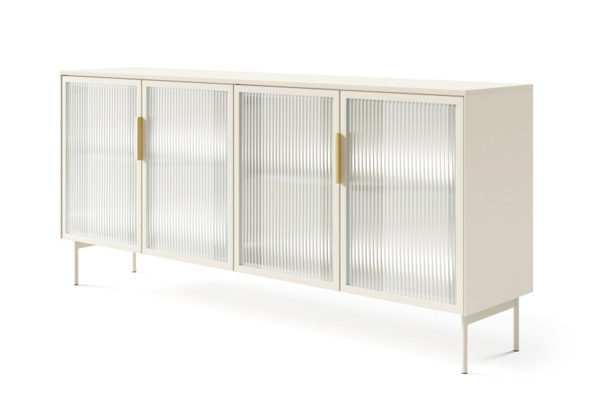 LUMIN Komoda Kaszmirowa 4D + LED 662455