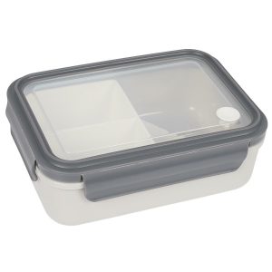 Lunch box clip szary 1,26l z polipropylenu 21×13×7,5 cm 716229 Lunch box clip szary 1,26l z polipropylenu 21×13×7,5 cm 716229