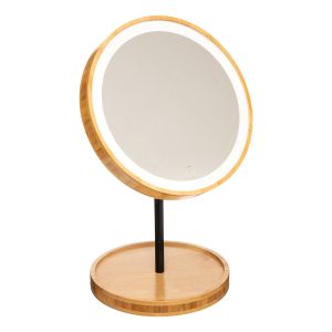 Lusterko LED Simply Smart 31cm Bambus Skandynawski 793560