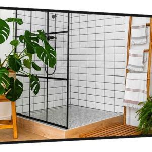 Lustro 100×80 W Czarnej Ramie Aluminiowej Mat Loft Bez Oświetlenia Loftowe 740172 Lustro 100×80 W Czarnej Ramie Aluminiowej Mat Loft Bez Oświetlenia Loftowe 740172