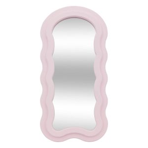Lustro Ayna różowa rama 58×28 cm do pokoju dziecięcego 932602 Lustro Ayna różowa rama 58×28 cm do pokoju dziecięcego 932602
