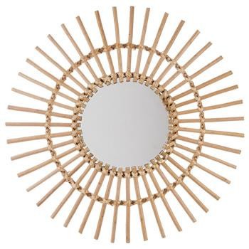 Lustro boho Sun rattan 58cm 189607