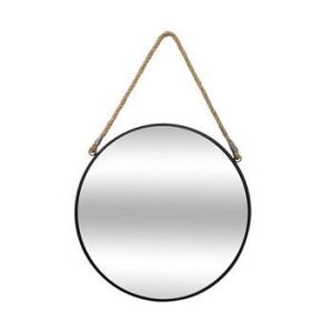 Lustro Corde okrągłe na pasku 38cm 179852 Lustro Corde okrągłe na pasku 38cm 179852