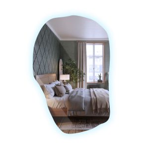 Lustro Dekoracyjne LED marki Tulup, Zimne światło, 90 x 58,5 cm 728307 Lustro Dekoracyjne LED marki Tulup, Zimne światło, 90 x 58,5 cm 728307