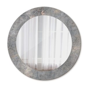 Lustro dekoracyjne Ścienne fi60 okrągłe – Vintage beton 124868 Lustro dekoracyjne Ścienne fi60 okrągłe – Vintage beton 124868