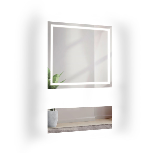 Lustro do toaletki w dwóch częściach z podświetleniem - EMI GLAM LED 795787