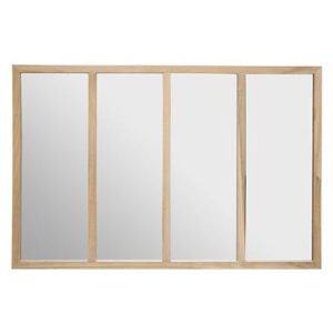 Lustro drewniane Nae 116x76cm 81658 Lustro drewniane Nae 116x76cm 81658