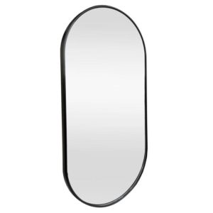 Lustro Elipsa 75x40cm czarne G 342379
