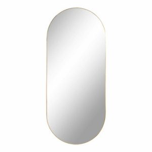 Lustro Jersey owalne złote 73920 Lustro Jersey owalne złote 73920