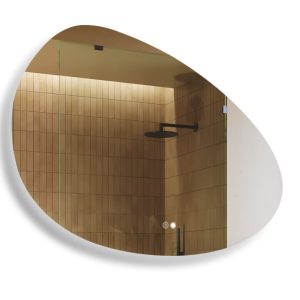 Lustro łazienkowe 114x84cm nieregularne – LED Dual, włącznik, mata grzewcza 741927 Lustro łazienkowe 114x84cm nieregularne – LED Dual, włącznik, mata grzewcza 741927