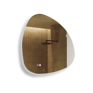 Lustro łazienkowe 84x84cm nieregularne – LED Dual, włącznik, mata grzewcza 738517 Lustro łazienkowe 84x84cm nieregularne – LED Dual, włącznik, mata grzewcza 738517