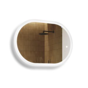 Lustro łazienkowe LED 100x70cm – owalne – LED Dual, włącznik 741951