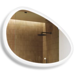 Lustro łazienkowe LED 114x84cm – nieregularne – LED Dual, włącznik 741955 Lustro łazienkowe LED 114x84cm – nieregularne – LED Dual, włącznik 741955