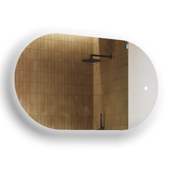 Lustro łazienkowe LED 120x70cm - owalne - LED Dual, włącznik 741991