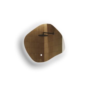 Lustro łazienkowe LED 64x54cm – owalne – LED Dual, włącznik 741985 Lustro łazienkowe LED 64x54cm – owalne – LED Dual, włącznik 741985