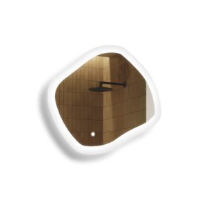 Lustro łazienkowe LED 74x64cm – owalne – LED Dual, włącznik 741987 Lustro łazienkowe LED 74x64cm – owalne – LED Dual, włącznik 741987