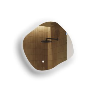 Lustro łazienkowe LED 74x64cm – owalne – LED Dual, włącznik 741936 Lustro łazienkowe LED 74x64cm – owalne – LED Dual, włącznik 741936