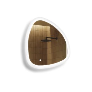 Lustro łazienkowe LED 74x74cm – nieregularne – LED Dual, włącznik 741961 Lustro łazienkowe LED 74x74cm – nieregularne – LED Dual, włącznik 741961