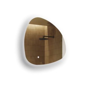 Lustro łazienkowe LED 74x74cm – nieregularne – LED Dual, włącznik 741941 Lustro łazienkowe LED 74x74cm – nieregularne – LED Dual, włącznik 741941